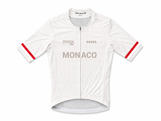 Rock Racing Monaco Short Sleeve Cycling Jersey (off-white)