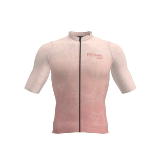 pink cycling jersey rock racing