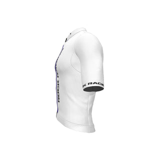 black and white cycling jersey rock racing