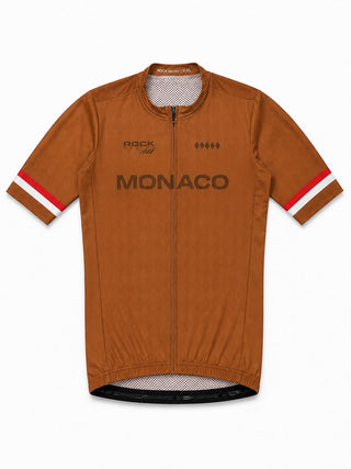 NEW Rock Racing Monaco Short Sleeve Cycling Jersey (Bronze)
