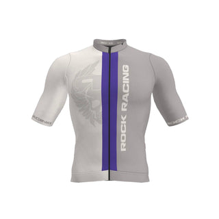 cycling jersey gray rock racing