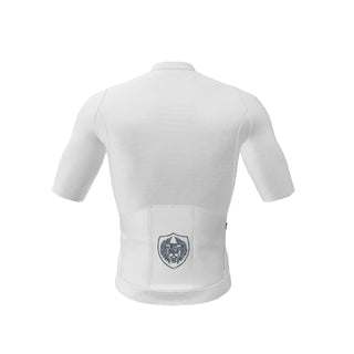 white cycling jersey rock racing