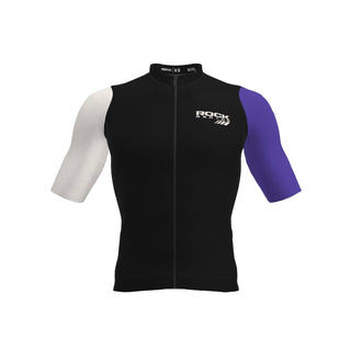black cycling jersey rock racing