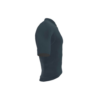 charcoal gray cycling jersey rock racing