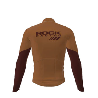 cycling jersey brown rock racing