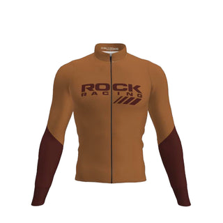 cycling jersey brown rock racing