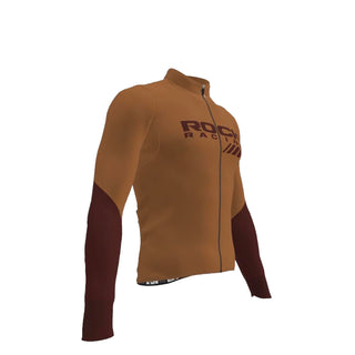 cycling jersey brown rock racing