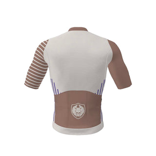 white cycling jersey rock racing